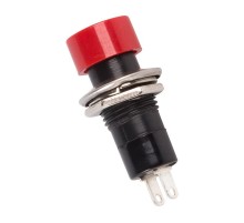 Выключатель-кнопка 250V 1А (2с) ON-OFF красная  36-3060  REXANT