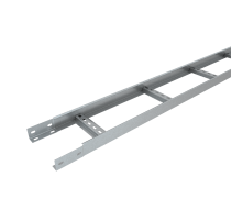 Лоток лестничный 50х400х1,2 L3000 мм "Быстрый монтаж" HD  LLS50-400-1.2-3000 HD  КМ-профиль