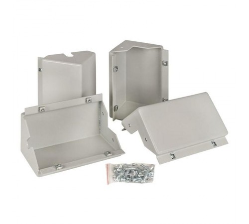 Стойки угловые для цоколя FORT Высота 200мм PROxima ( 4шт.)  BS200F  EKF