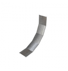 Крышка лестничного верт. внутр. угла 90 гр. 100 мм R600  KLNL90-100-R600  КМ-профиль