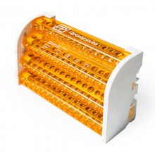 Шина на DIN-рейку в корпусе (кросс-модуль) 4х15  PR08.32834  Промрукав