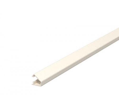 Мини-канал WDK с крышкой 4,5х9х2000 мм (борт 4,5 мм, крышка 9 мм, со скотчем) ПВХ кремовый RAL 9001  6150152  OBO Bettermann