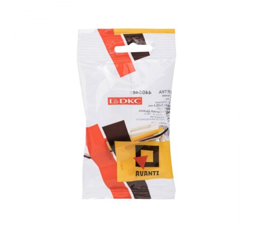 Компьютерная розетка "Ванильная дымка" Avanti RJ-45 модульная, кат. 5е , 1 мод  4405461  DKC