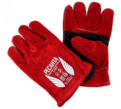 Перчатки спилковые П-10СП  71/6/51  РЕСАНТА