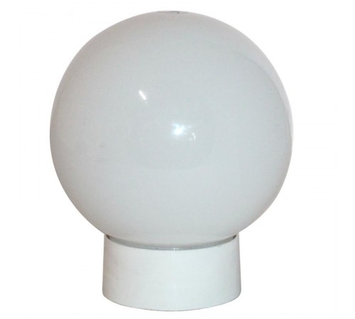 Светильник "Шар" 160 НББ 64-40-210 опал ПММА IP44 / корпус прямой белый  1030480469  Элетех