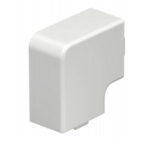 Крышка плоского угла кабельного канала WDK 30x45 мм (ПВХ,белый) (WDK HF30045RW)  6192823  OBO Bettermann