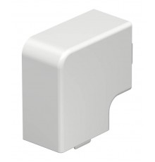 Крышка плоского угла кабельного канала WDK 30x45 мм (ПВХ,белый) (WDK HF30045RW)  6192823  OBO Bettermann