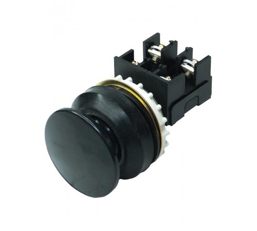 ВК30-10-11130-54 У2, черный, 1з+1р, гриб без фиксации, IP54, 10А. 660В, выключатель кнопочный (ЭТ)  ET053191  Электротехник