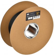 Оплетка кабельная 6-10мм полиэстер 100м черная   UBS10-PL-0610-100-K02  IEK