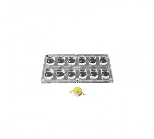 Блок линз 12BST-E (130x65°, 12x LED)  016078  Arlight