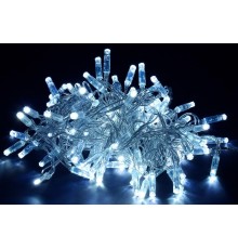 Гирлянда светодиодная нить 20м 200W IP44 прозрачный шнур 230В контр. 8 режимов  LGDU111-2-200-20-T-S-44  IEK