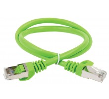 Коммутационный шнур (патч-корд), кат.5Е FTP, 1,5м, зеленый  PC02-C5EF-1M5  ITK