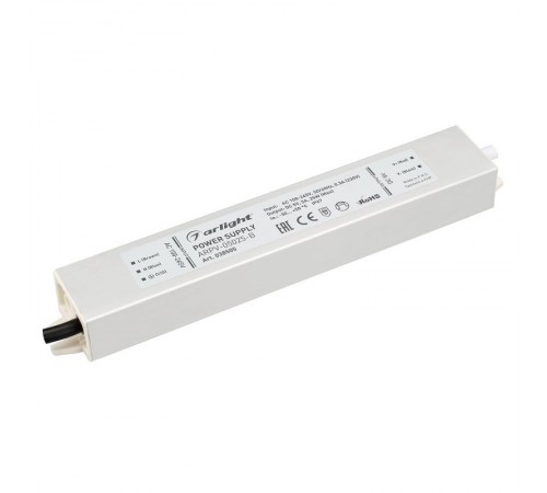 Блок питания ARPV-05025-B (5V, 5.0A, 25W) (Arlight, IP67 Металл, 3 года)  038505  Arlight