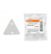 Бирка кабельная У-136 (треугольник 62х62х62 мм) (100 шт)  SQ0555-0003  TDM
