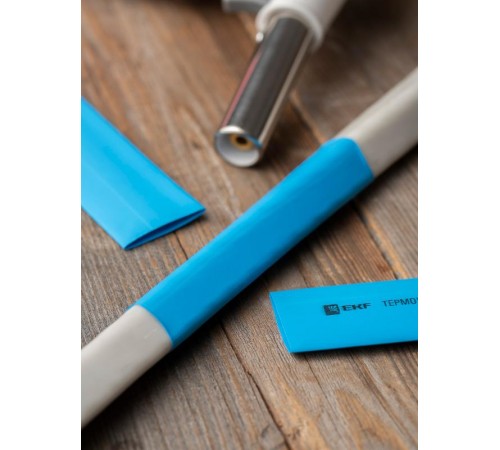 Набор ТУТ нг: 7 цветов по 7шт. Разного диаметра (10/5; 12/6; 16/8; 20/10; 25/12,5; 30/15; 40/20) 1м. EKF PROxima  tut-n-1-r  EKF