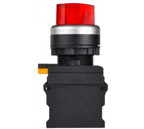 Переключатель с подсв. 2 полож. 1NO+1NC красный MASTER  MI-SW60-11XD-3-14-2-K04  IEK