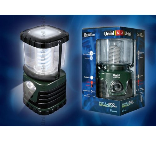 Фонарь-offroad Premium "in full measure 600 max" P-TL091-B Green  пластик 13 W лампа, 6 х DDD н/к, зеленый  03816  Uniel