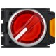 Переключатель с подсв. 2 полож. 1NO+1NC красный MASTER  MI-SW60-11XD-3-14-2-K04  IEK