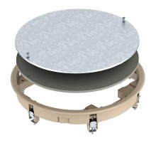 Лючок ревизионный ZESR7 (люк напольный съемный, полиамид, бежевый)  7406796  OBO Bettermann