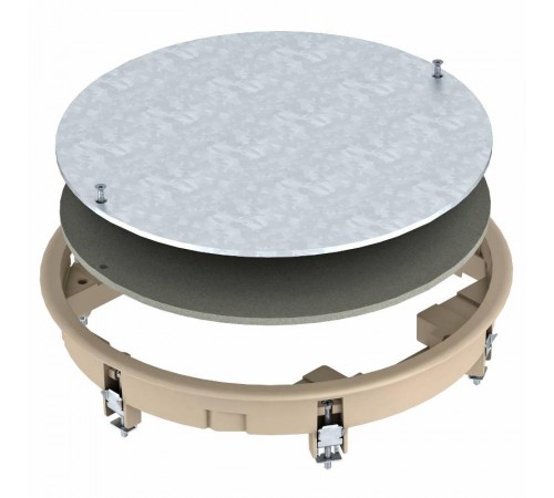 Лючок ревизионный ZESR7 (люк напольный съемный, полиамид, бежевый)  7406796  OBO Bettermann