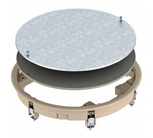 Лючок ревизионный ZESR7 (люк напольный съемный, полиамид, бежевый)  7406796  OBO Bettermann