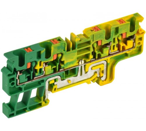 Колодка клеммная CP-MC-PEN земля 4 вывода 4мм2  YCT22-03-4-K52-004  IEK