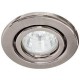 Светильник точечный встраиваемый под лампу DL11/DL3202 MR16 50W G5.3 титан  15117  FERON