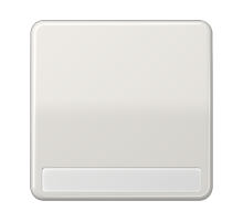 Клавиша для выключателя с полем для надписи; светло-серая  CD590NALG  Jung