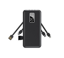 Портативное зарядное устройство Power Bank (аккумуляторная батарея) 20000 mAh, черное  30-2039  REXANT