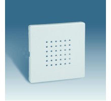 Simon 82 Накладка на звонок, динамик встр., fm-тюнер, широкий модуль, S82C, белый  82052-50  Simon