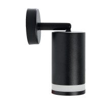 Светильник-спот настенно-потолочный под лампу GU10, черный ML231  41487  FERON