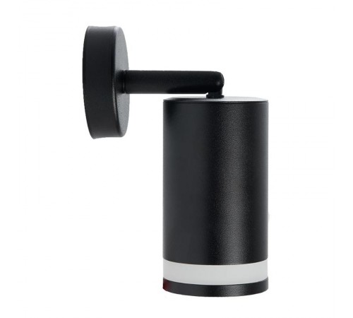 Светильник-спот настенно-потолочный под лампу GU10, черный ML231  41487  FERON