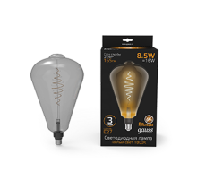 Лампа светодиодная LED Filament ST164 E27 8.5W Gray 165lm 1800K 1/6  157802005  Gauss