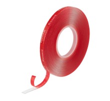 Лента клейкая двухсторонняя прозрачная, на VHB акриловой основе, 6 мм х 5 м  09-6055  REXANT