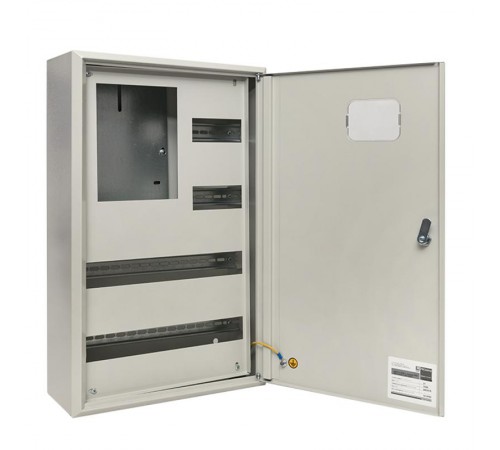 Щит учетно-распределительный навесной ЩРУН 3/48 однодверный с окном (ВхШхГ) 630х400х160мм IP31 PROxima  mb23-3/48  EKF