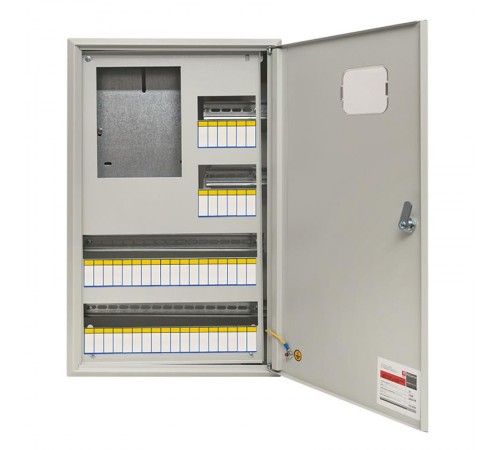 Щит учетно-распределительный навесной ЩРУН 3/48 однодверный с окном (ВхШхГ) 630х400х160мм IP31 PROxima  mb23-3/48  EKF