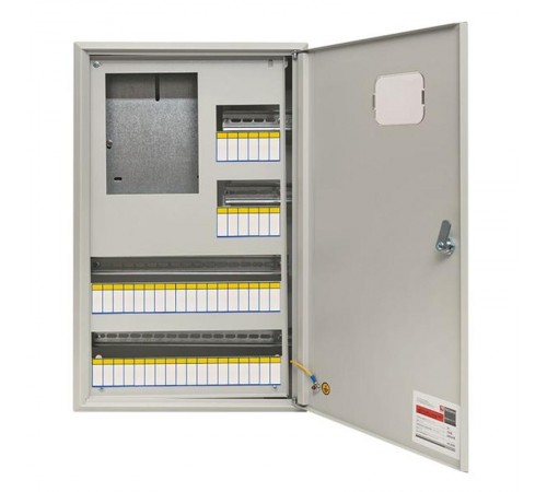 Щит учетно-распределительный навесной ЩРУН 3/48 однодверный с окном (ВхШхГ) 630х400х160мм IP31 PROxima  mb23-3/48  EKF