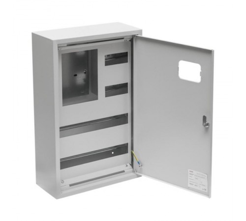 Щит учетно-распределительный навесной ЩРУН 3/48 однодверный с окном (ВхШхГ) 630х400х160мм IP31 PROxima  mb23-3/48  EKF