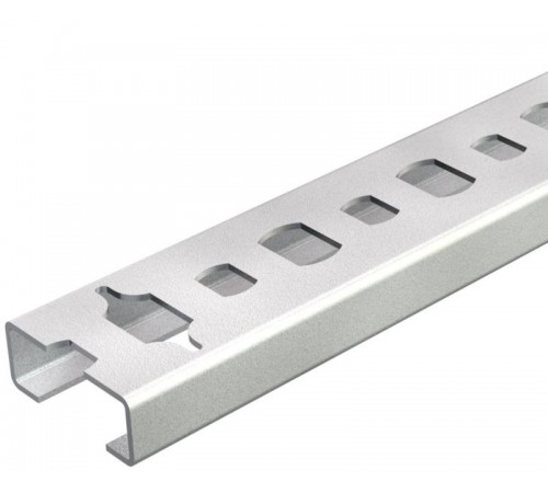 Профильная рейка 2000x20x8 (CL2008BP2000BK)  1106023  OBO Bettermann