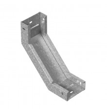 Угловой соединитель внутренний к лотку ПЛК 500х110, толщ. 1,5 мм, гор. цинк, 385250  УСВНП90-500х110-1,5-ГЦ   Ostec