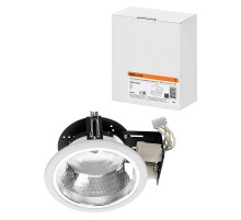 Светильник встраиваемый под лампу ЛВО 03 Downlight 2х15Вт КЛЛ Е27 IP20  SQ0342-0024  TDM