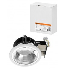 Светильник встраиваемый под лампу ЛВО 03 Downlight 2х15Вт КЛЛ Е27 IP20  SQ0342-0024  TDM