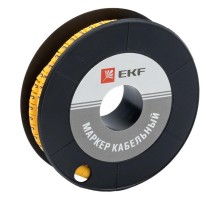 Маркер-кабельный 4,0кв.мм "3"(500шт.) (ЕС-2) EKF PROxima  plc-KM-4-3  EKF