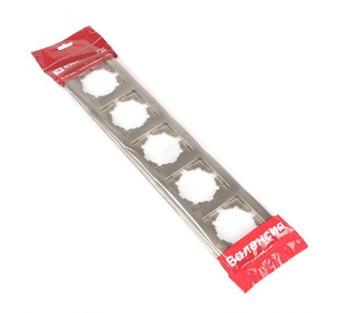 Валенсия Рамка 5-местная кашемир  EWM-G-305-40  EKF