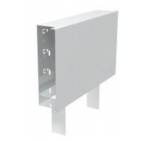 T-образная секция с крышкой для кабельного канала LKM 60x200 мм (сталь,белый) (LKM T60200RW)  6249736  OBO Bettermann