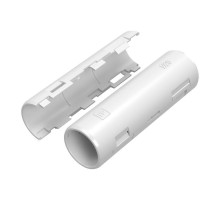 Муфта разборная d20 мм белая (10шт/320шт уп/кор)  PR13.02445  Промрукав