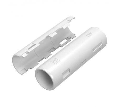 Муфта разборная d20 мм белая (10шт/320шт уп/кор)  PR13.02445  Промрукав