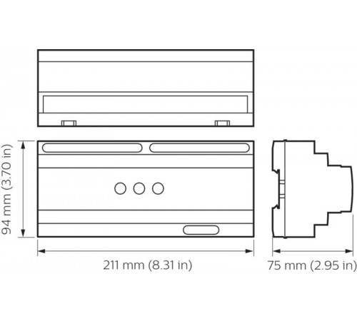 Аксессуар DALI-Контроллер DDBC320-DALI  913703031209  Philips