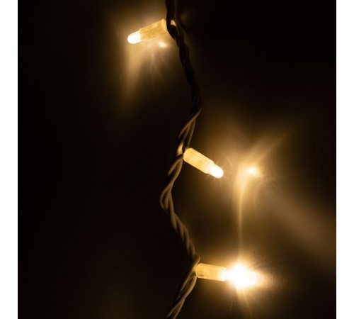 Гирлянда светодиодная нить ERAPS-WK3 белый каучук 3 м тёплый свет 30 LED, IP65  Б0056014  ЭРА
