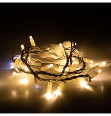 Гирлянда светодиодная нить ERAPS-WK3 белый каучук 3 м тёплый свет 30 LED, IP65  Б0056014  ЭРА